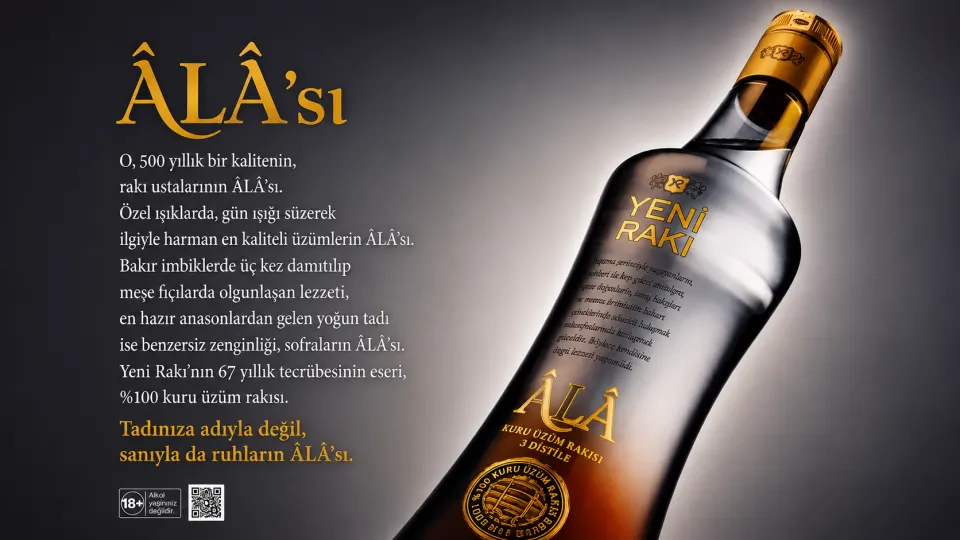 YENİ RAKI ALA SERİ