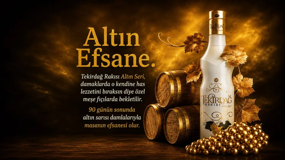 TEKİRDAĞ RAKI ALTIN SERİ