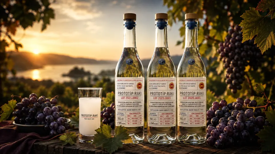 Özel Prototip Rakı Lot 70 CL