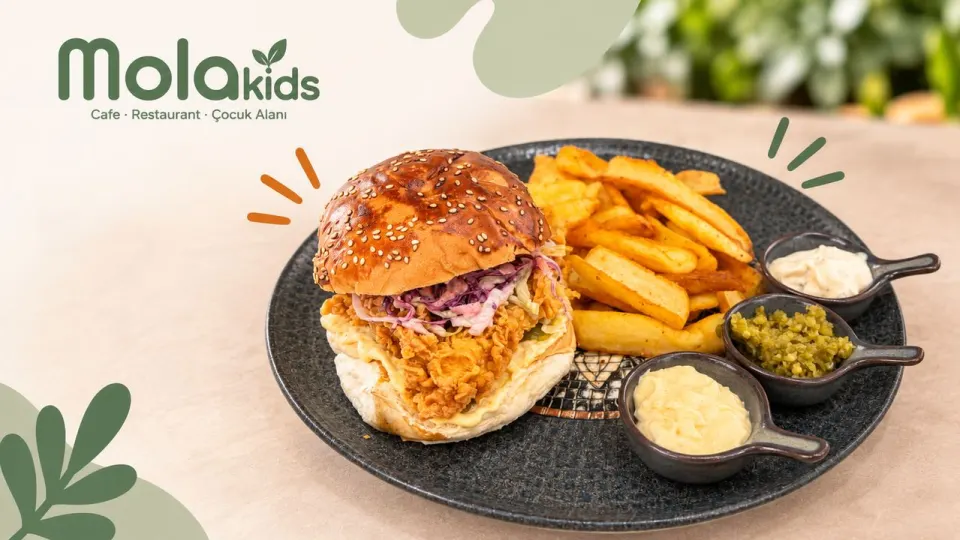 Acılı Tavuk Burger