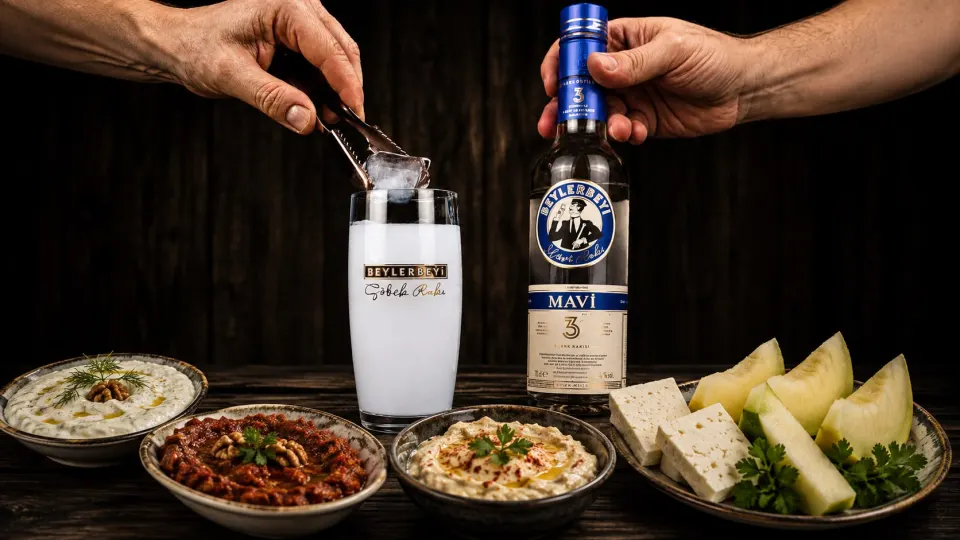 Beylerbeyi Rakı Mavi Demleme