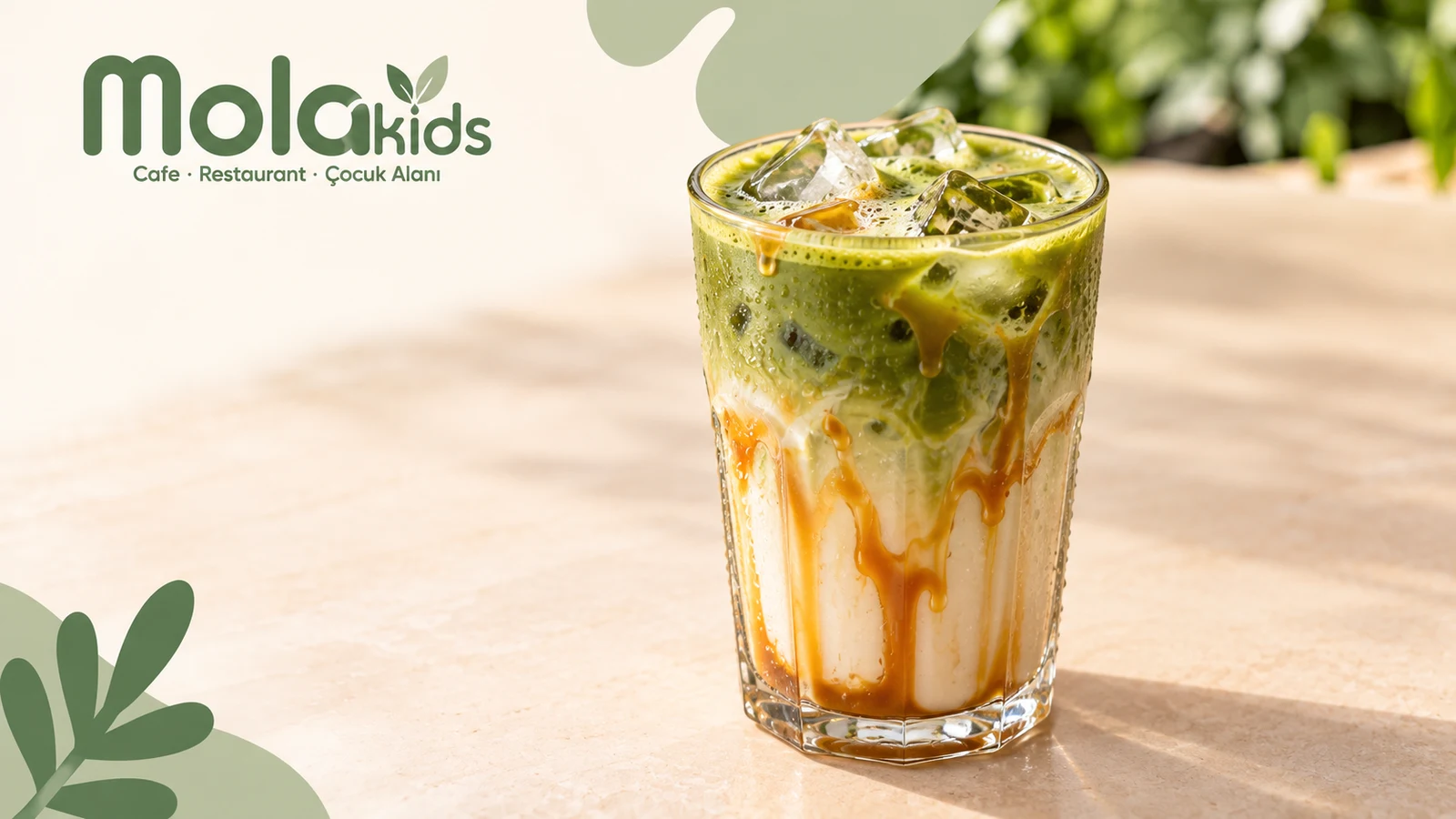 Ice Caramel Matcha
